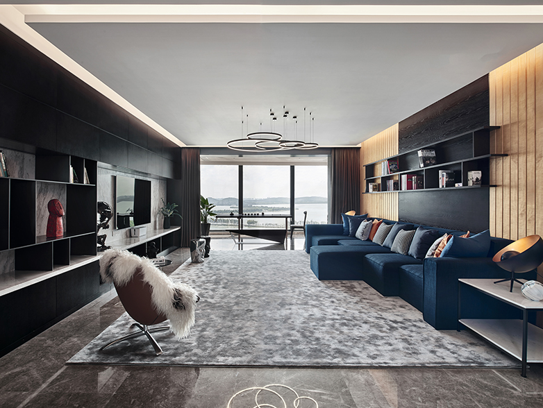 华侨城,现代简约,简约风格,别墅装修,别墅装饰,别墅设计,别墅豪宅,尚层别墅装修