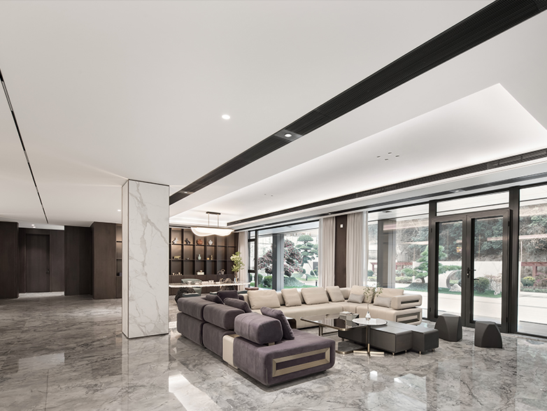 山水府,新中式风格,现代中式,中式风格,别墅装修,别墅设计,尚层别墅装修