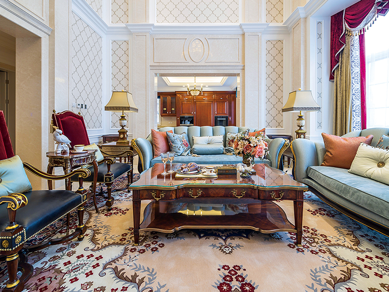 東方普羅旺斯,歐式風格,別墅裝修,別墅裝飾,別墅設計,別墅豪宅,尚層別墅裝修