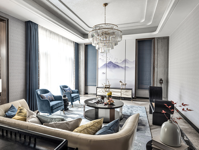 香格里拉,新中式風(fēng)格,中式風(fēng)格,別墅裝修,別墅裝飾,別墅設(shè)計(jì),別墅豪宅