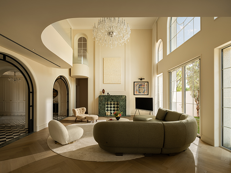 海珀佘山丨850㎡法式奶油風別墅裝修，優(yōu)雅與松弛共生