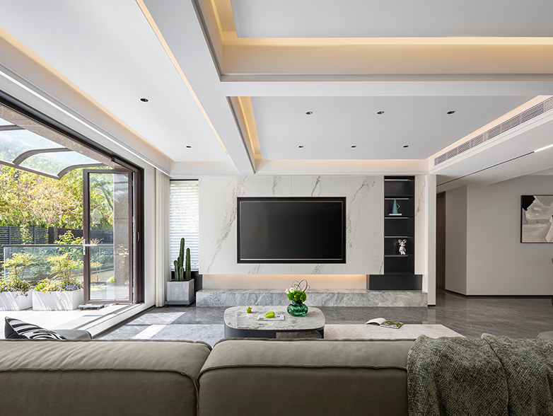 万科大都会,现代风格,别墅装修,别墅装饰,别墅设计,别墅豪宅,尚层别墅装修