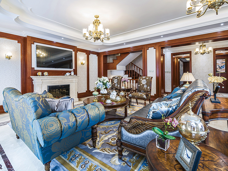 香山清琴,混搭風(fēng)格,別墅裝修,別墅裝飾,別墅設(shè)計(jì),別墅豪宅,尚層別墅裝修