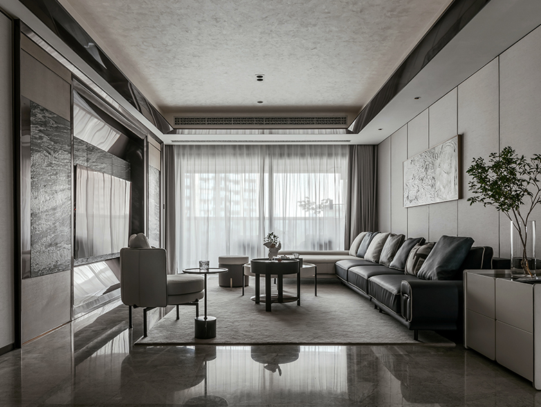 金茂府,现代风格,别墅装修,别墅装饰,别墅设计,别墅豪宅,尚层别墅装修