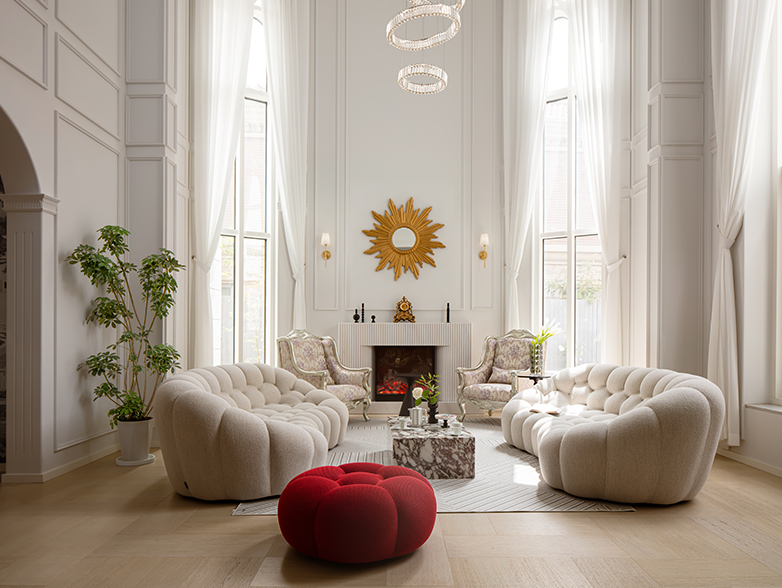 太湖山莊,法式現代法式,別墅裝修,別墅裝飾,別墅設計,別墅豪宅,尚層別墅裝修