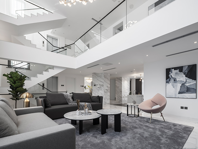 澳景园,现代风格,别墅装修,别墅装饰,别墅设计,别墅豪宅,尚层别墅装修