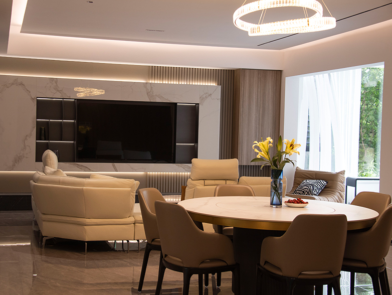 盛翠华庭,现代简约,简约风格,别墅装修,别墅装饰,别墅设计,尚层别墅装修