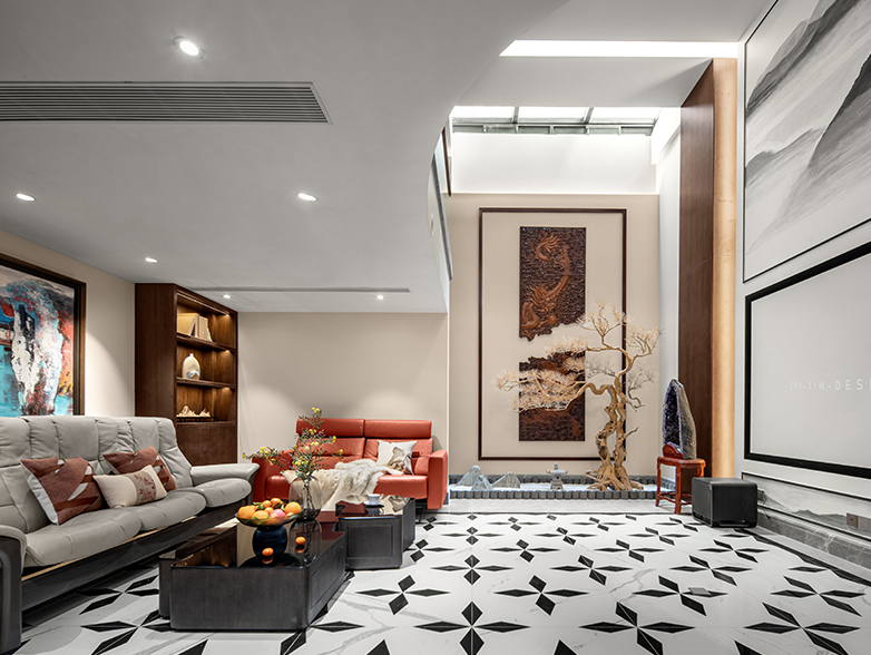 旭辉半岛,现代风格,别墅装修,别墅装饰,别墅设计,别墅豪宅,尚层别墅装修