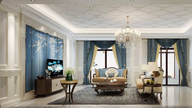 绍兴大平层 | 简欧主义 中西合璧