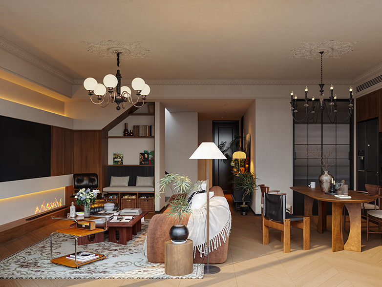 金禧璞提,轻法式,法式风格,别墅装修,别墅装饰,别墅设计,尚层别墅装修