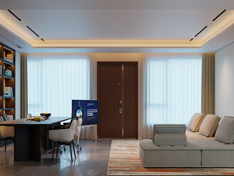 兴创荣墅,现代简约,简约风格,别墅装修,别墅装饰,别墅设计,尚层别墅装修