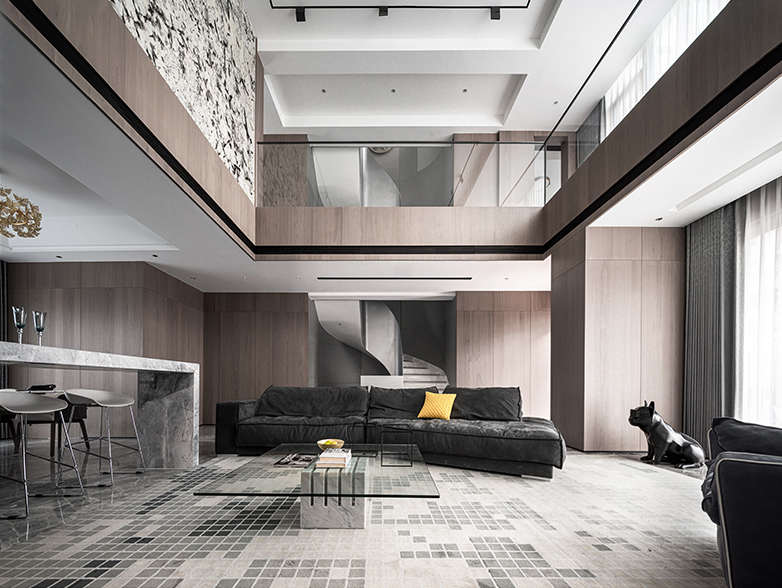 海鉑宮爵,現(xiàn)代極簡,簡約風格,別墅裝修,別墅裝飾,別墅豪宅