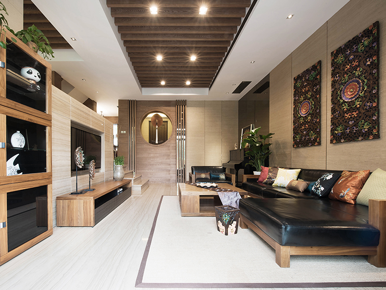 尚层别墅装饰 | 仁恒观棠 | 新亚洲风格