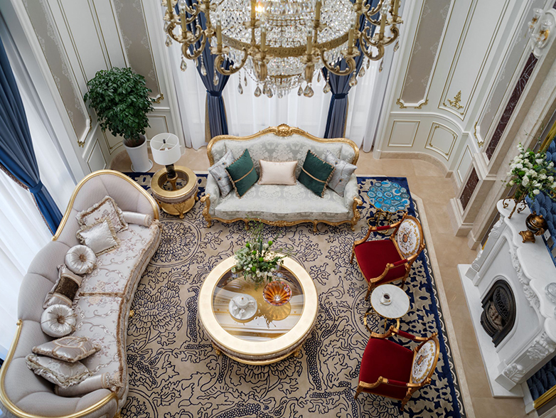 格拉斯小鎮(zhèn),法式古典,法式風格,歐式風格,別墅裝修,尚層別墅裝飾