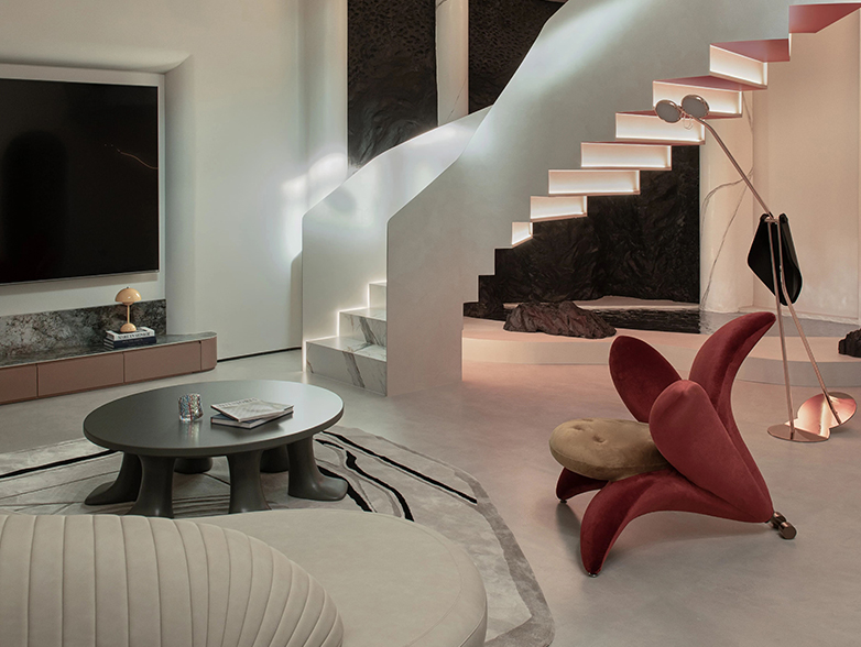 元珑城｜500㎡现代简约别墅装修，流动且富有温度的生活画卷