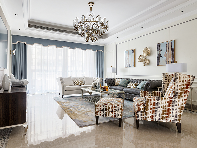 高科荣境,轻奢风格,别墅装修,别墅装饰,别墅设计,别墅豪宅,尚层别墅装修